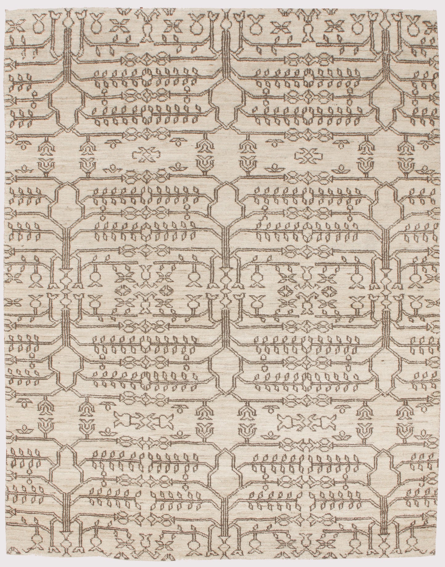 Das Uno - Natural Patterned Rug