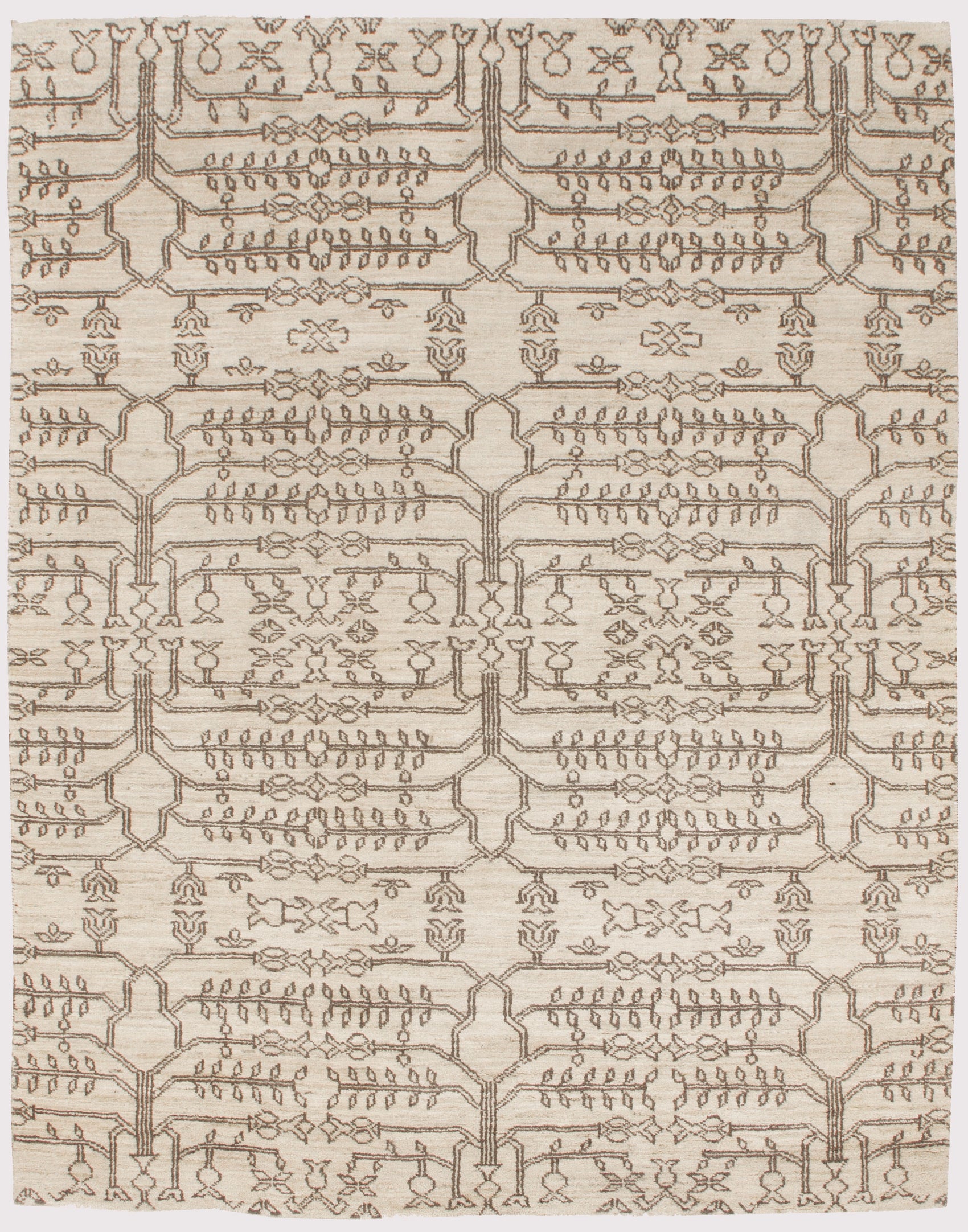 Das Uno - Natural Patterned Rug