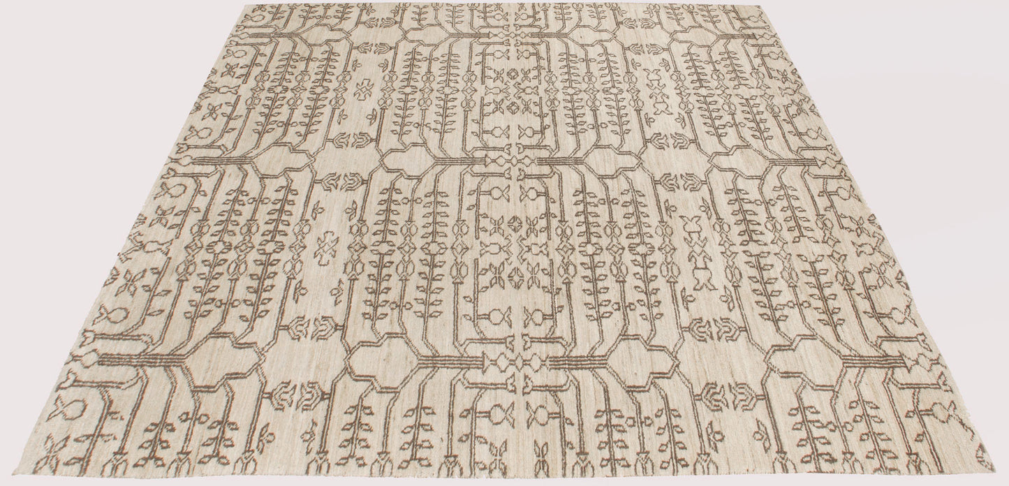 Das Uno - Natural Patterned Rug