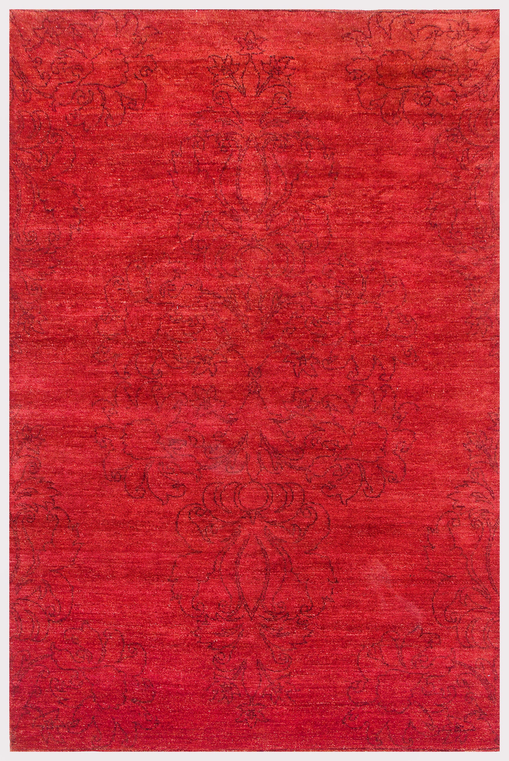 Das Uno - Floral Contemporary Rug