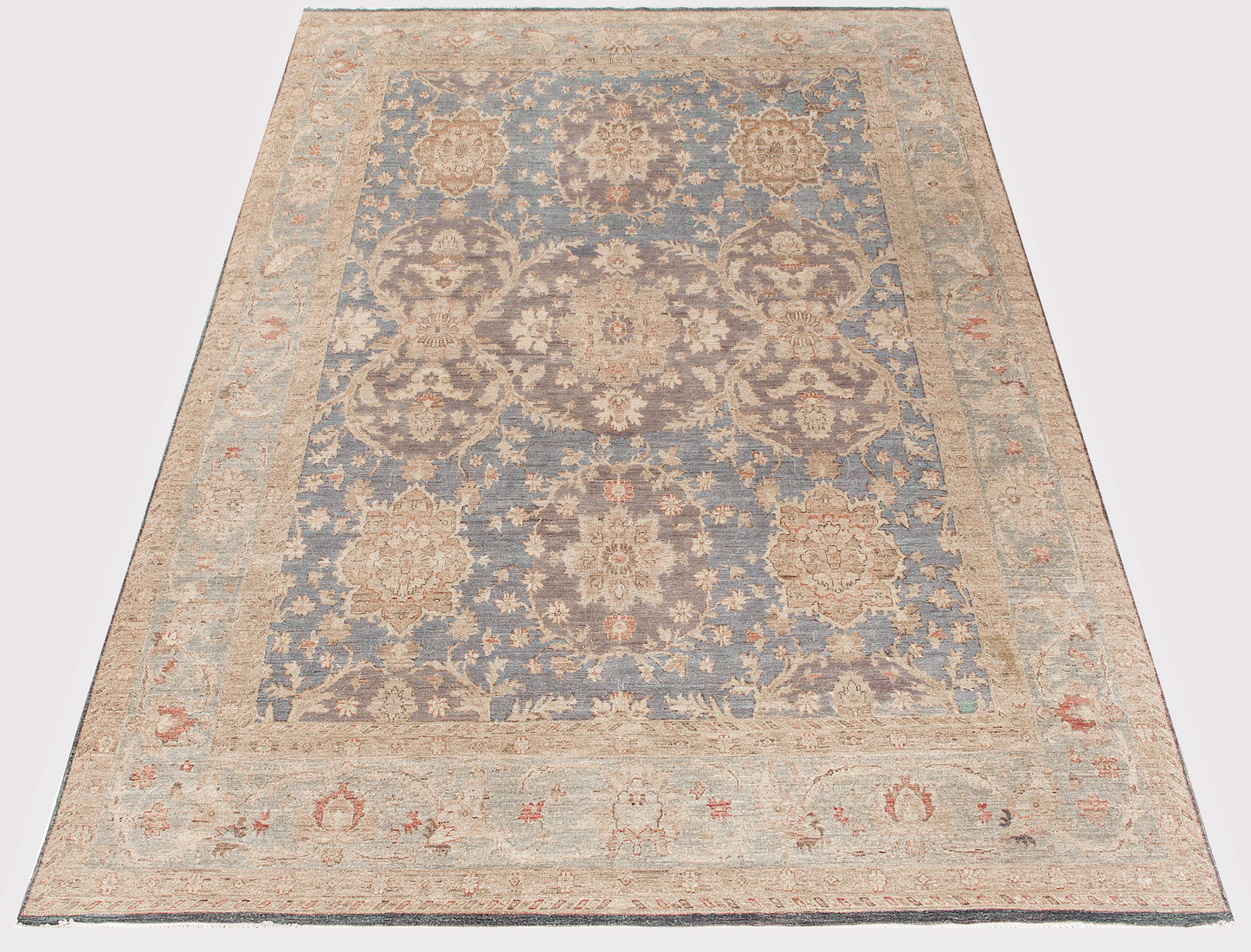 Hazara - Azure Bloom Rug
