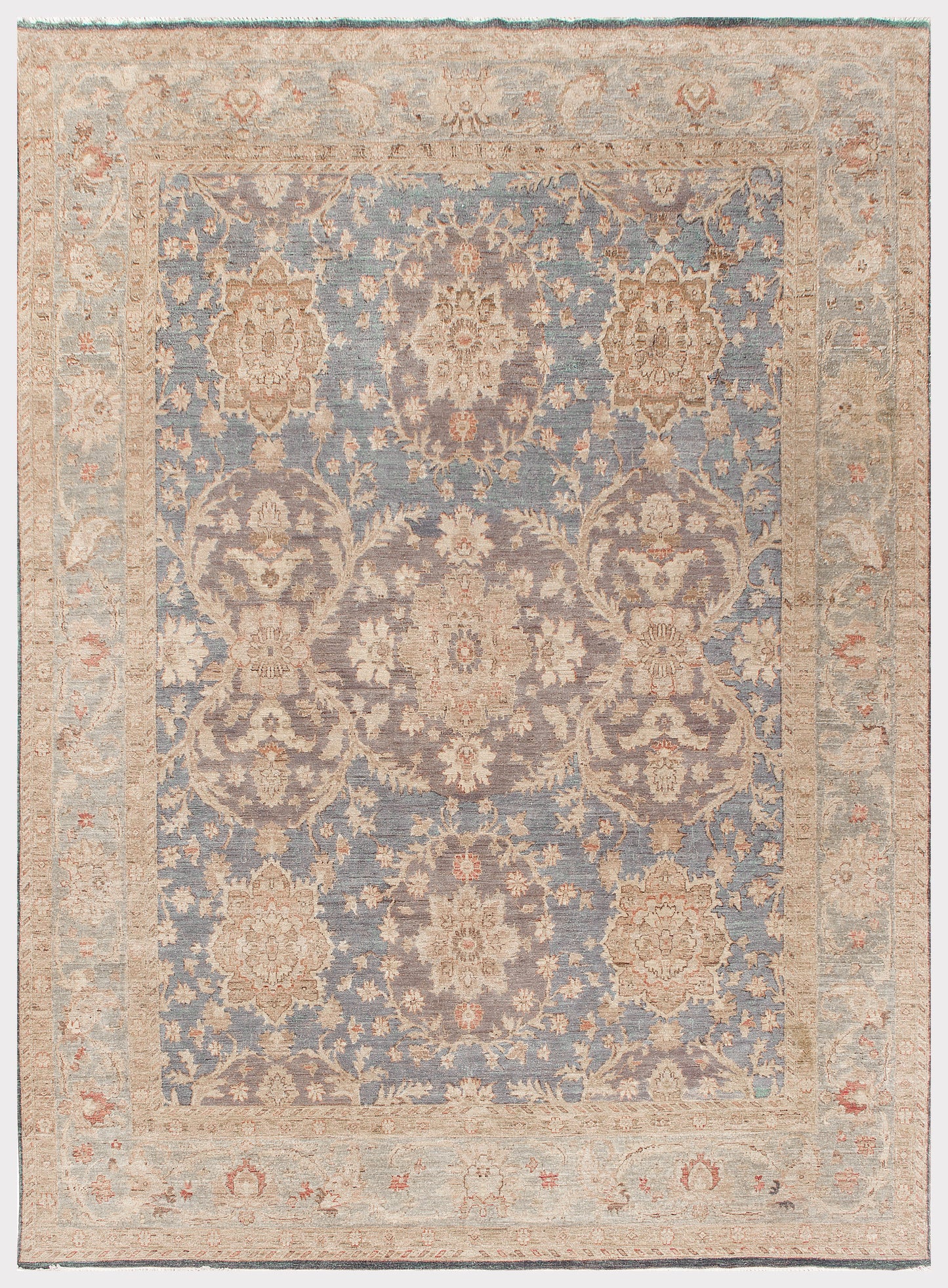 Hazara - Azure Bloom Rug