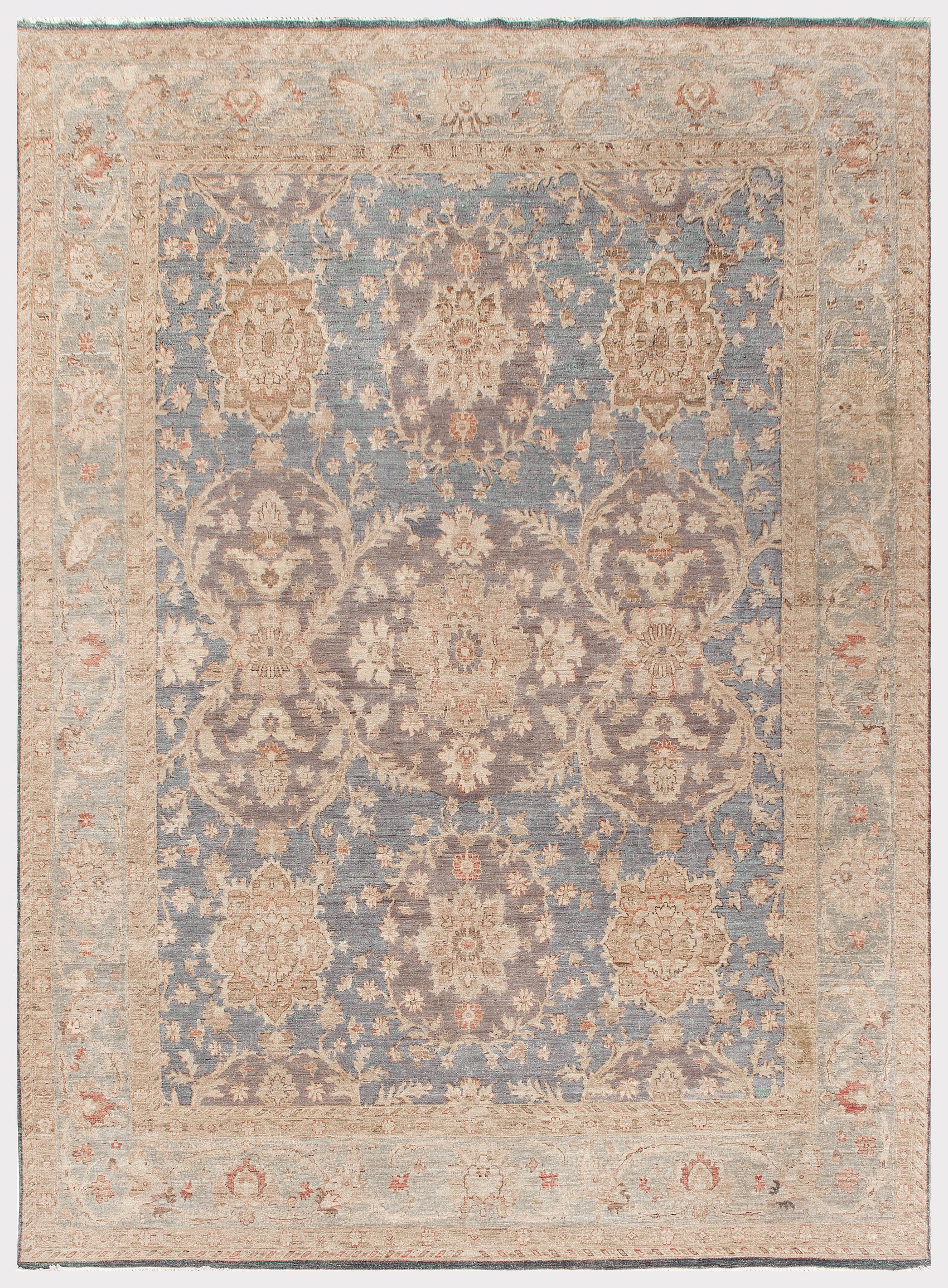Hazara - Azure Bloom Rug