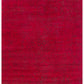 Das Uno - Deep Red Statement Rug