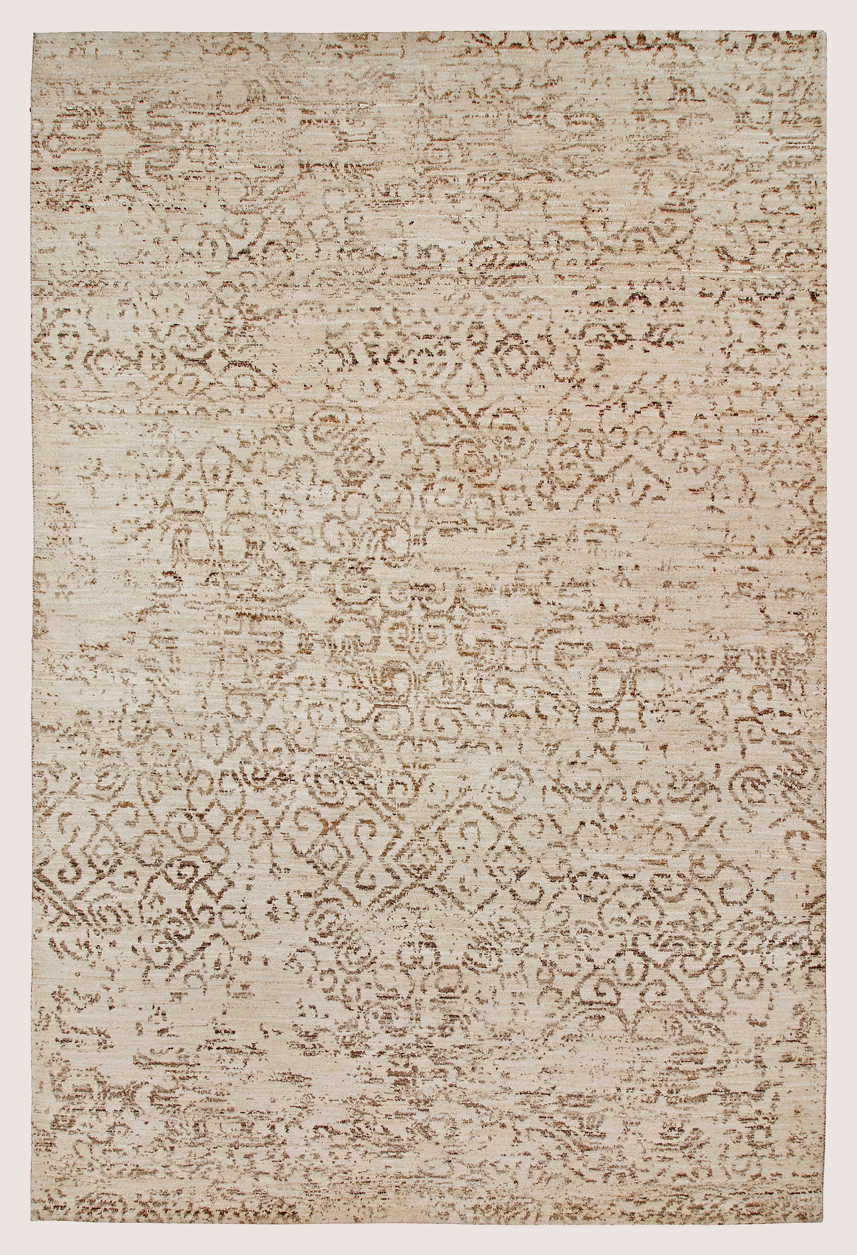 Art Inspired Rug - All Natural Distressed Rug