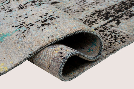 Art Inspired Rug - Color Burst Abstract Rug