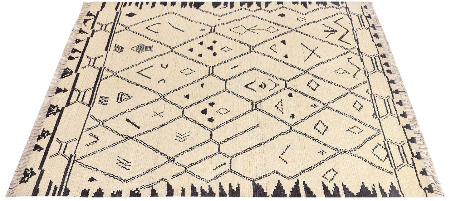 Marrakech - Tribal Pattern Berber Rug
