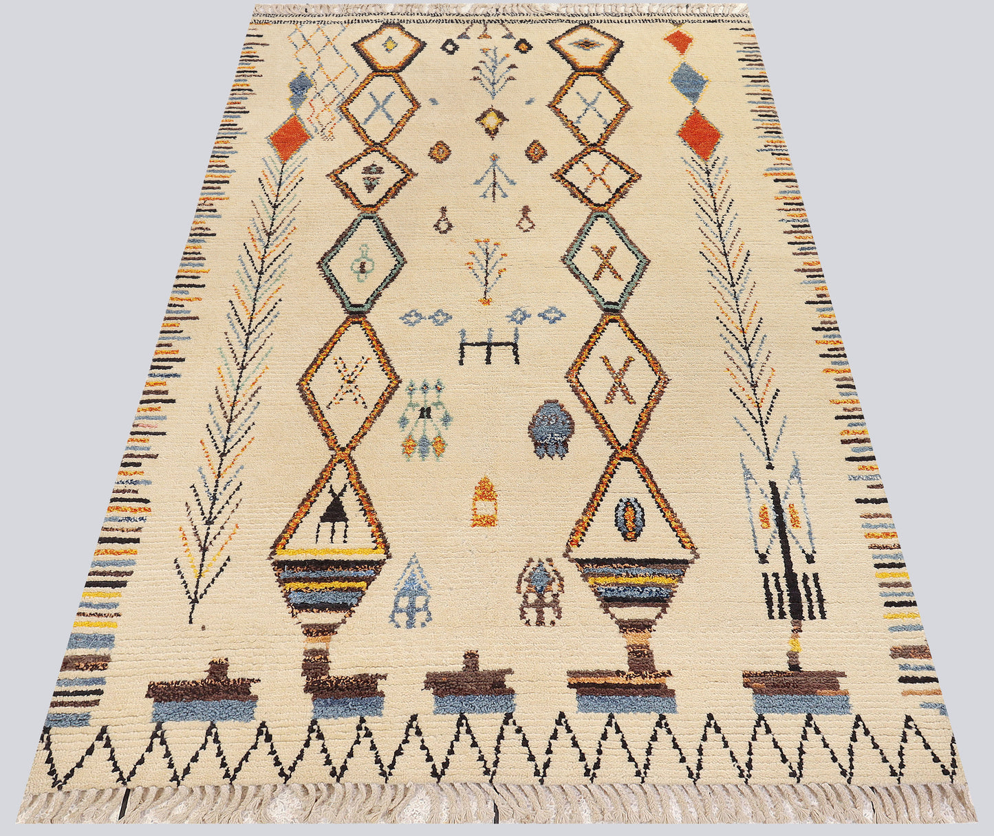 Marrakech - Berber Style High Pile Rug